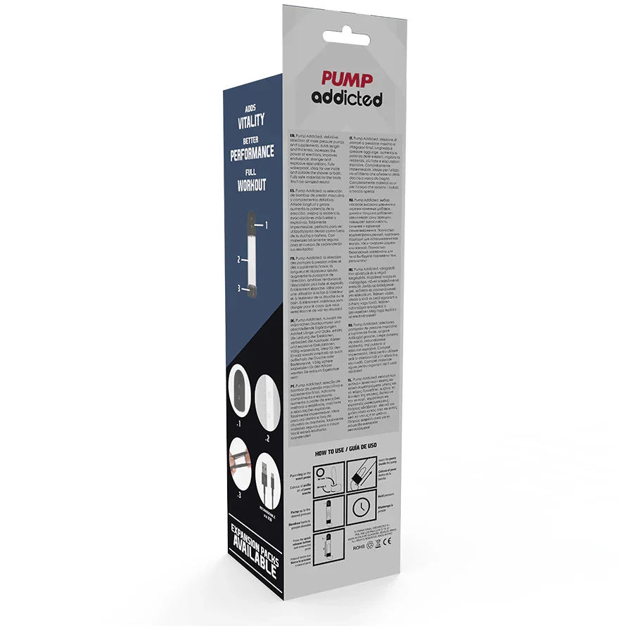 PUMP ADDICTED - BOMBA ERECCIÓN RX11 AUTOMATICA - Nuvica