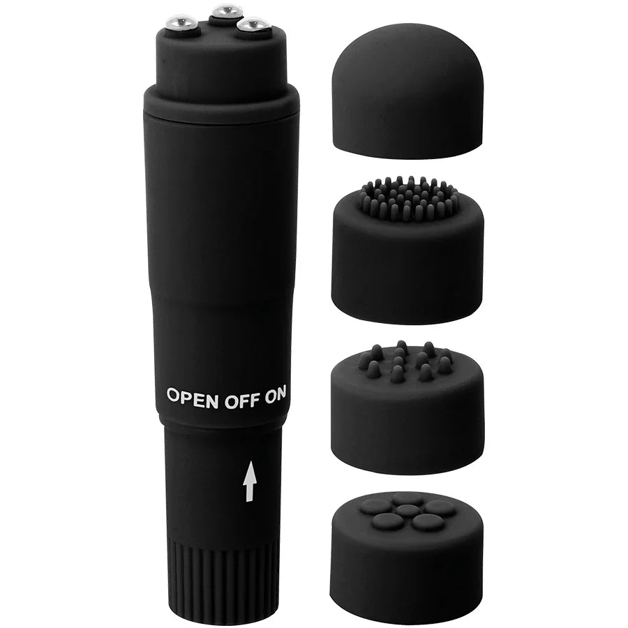 GLOSSY - POCKET KURT MASAJEADOR NEGRO - Nuvica