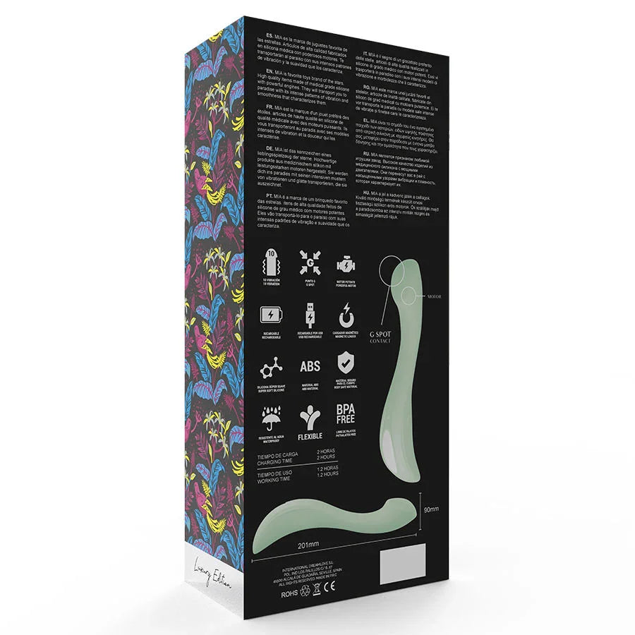 MIA - DEVON VIBRADOR SUELO PELVICO VERDE - Nuvica