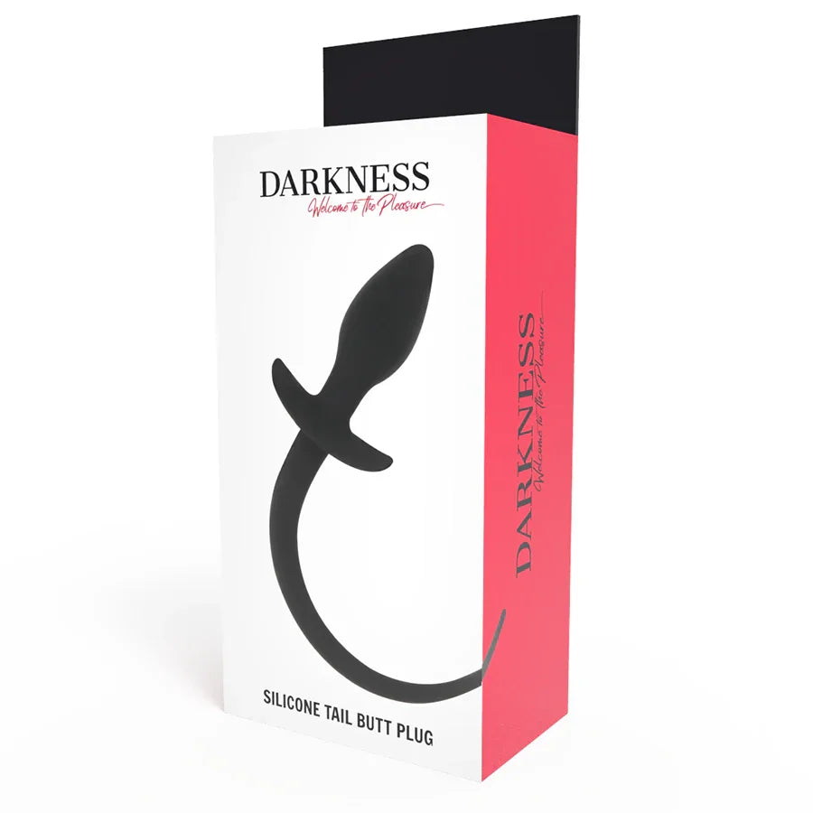 DARKNESS - PLUG ANAL 28 CM SILICONA NEGRO - Nuvica