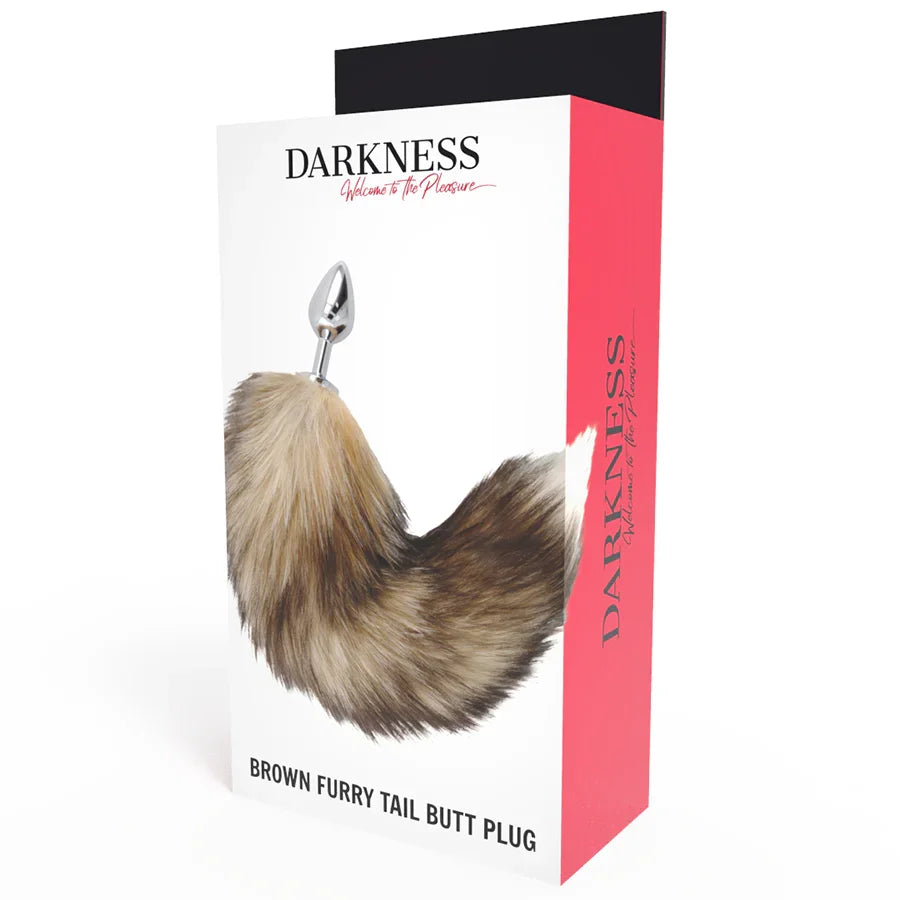DARKNESS - TAIL BUTT PLUG SILVER - Nuvica
