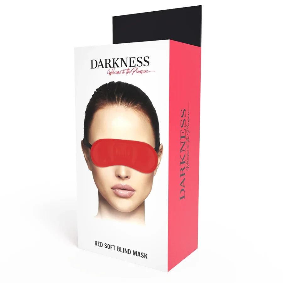 DARKNESS - MÁSCARA ANTIFAZ ROJO RECTO - Nuvica