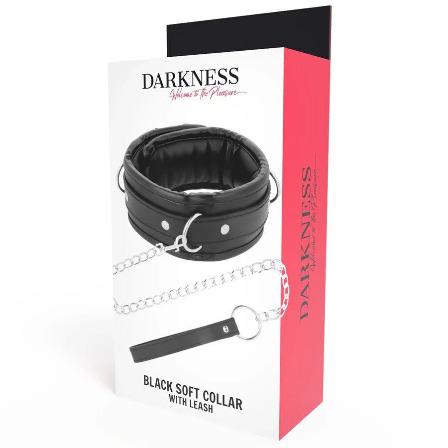 DARKNESS - COLLAR CON CADENA SOFT LEATHER - Nuvica