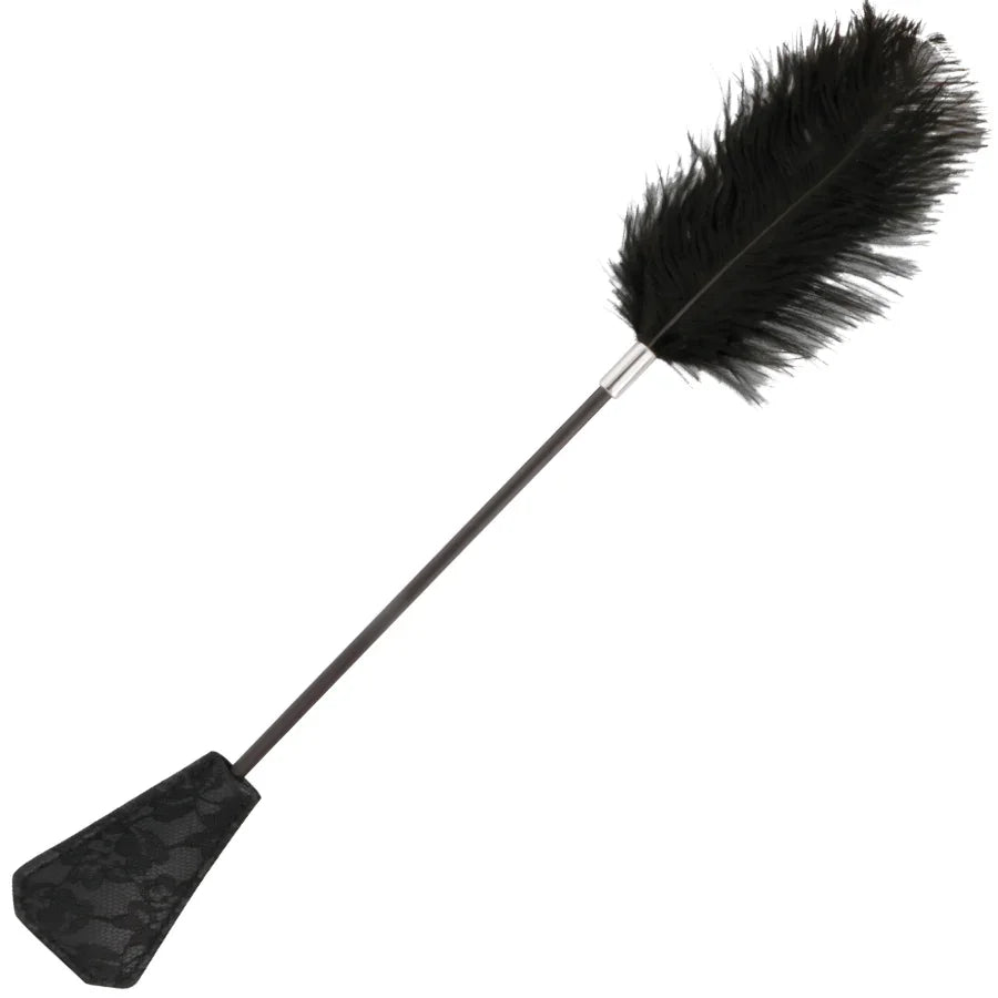 DARKNESS - FUSTA CON PLUMA LOVE NEGRO 56 CM - Nuvica