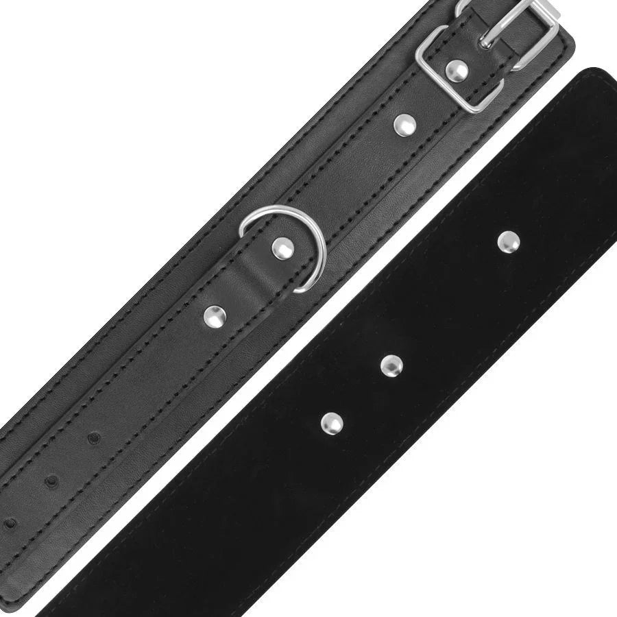 DARKNESS - ESPOSAS AJUSTABLES NEGRO CON DOBLE CINTA REFUERZO - Nuvica