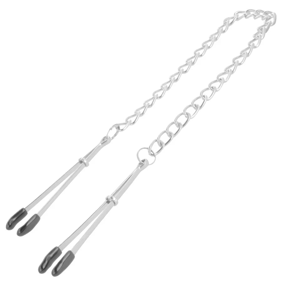 DARKNESS - PINZAS AJUSTABLES PARA PEZONES METAL - Nuvica
