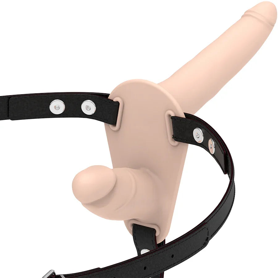 FETISH SUBMISSIVE HARNESS - DOBLE PENETRACIÓN FLESH - Nuvica