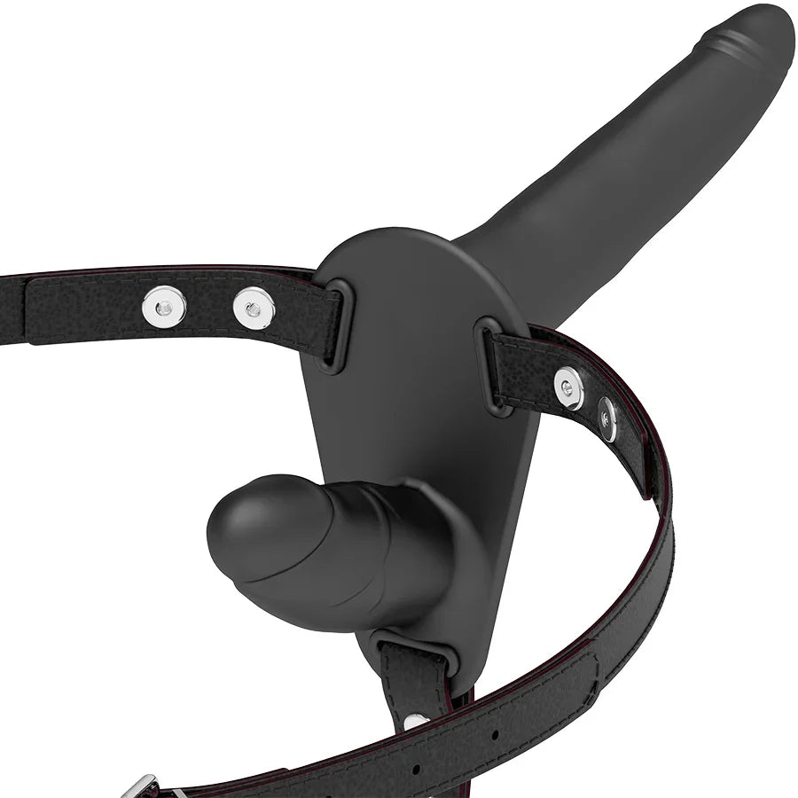FETISH SUBMISSIVE HARNESS - DOBLE PENETRACIÓN NEGRO - Nuvica