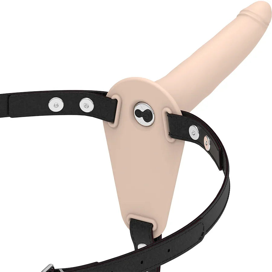 FETISH SUBMISSIVE HARNESS - VIBRADOR SILICONA FLESH 15 CM - Nuvica