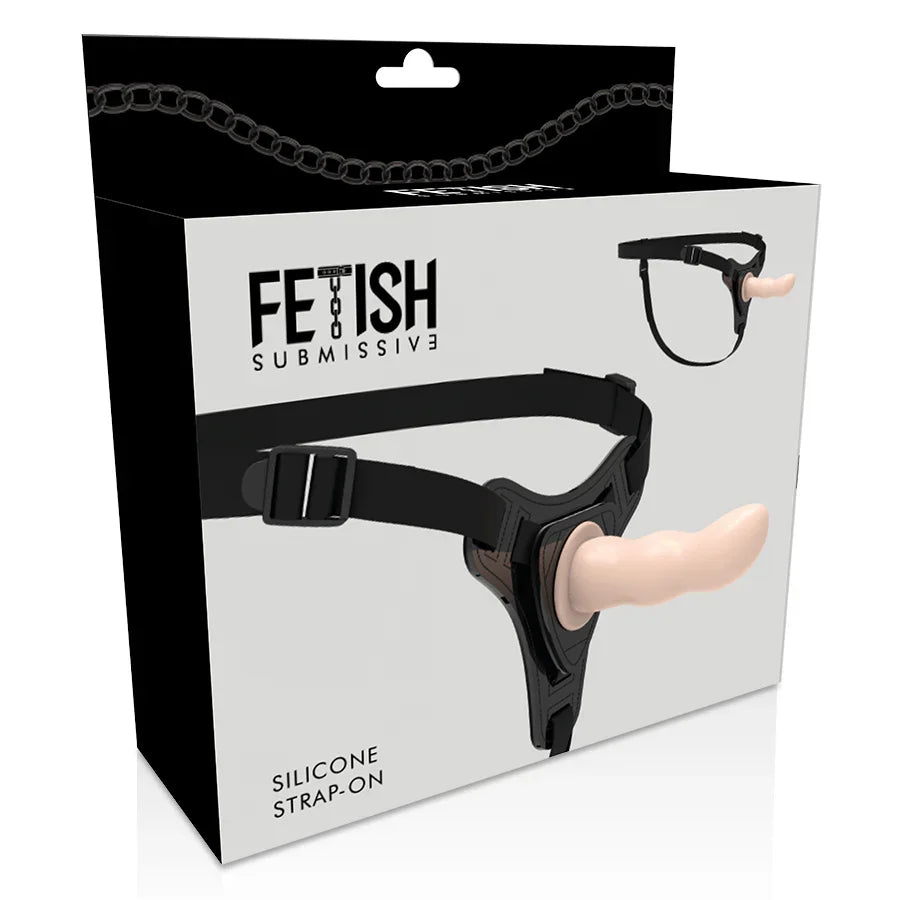 FETISH SUBMISSIVE HARNESS - SILICONA FLESH G-SPOT 12.5 CM - Nuvica
