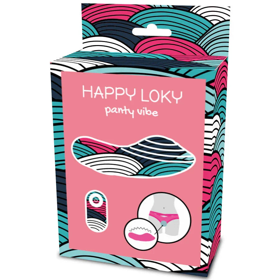 HAPPY LOKY - PANTY VIBRADOR PARA BRAGUITA CONTROL REMOTO - Nuvica