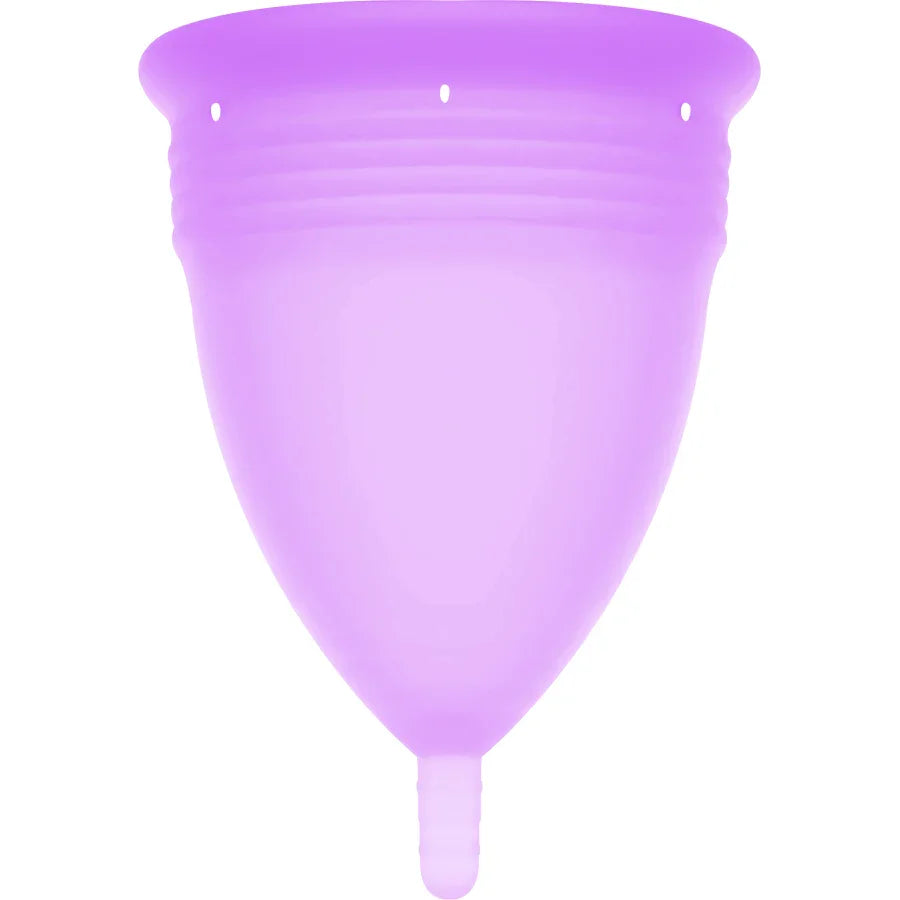 STERCUP - COPA MENSTRUAL FDA SILICONA LILA - TALLA S - Nuvica