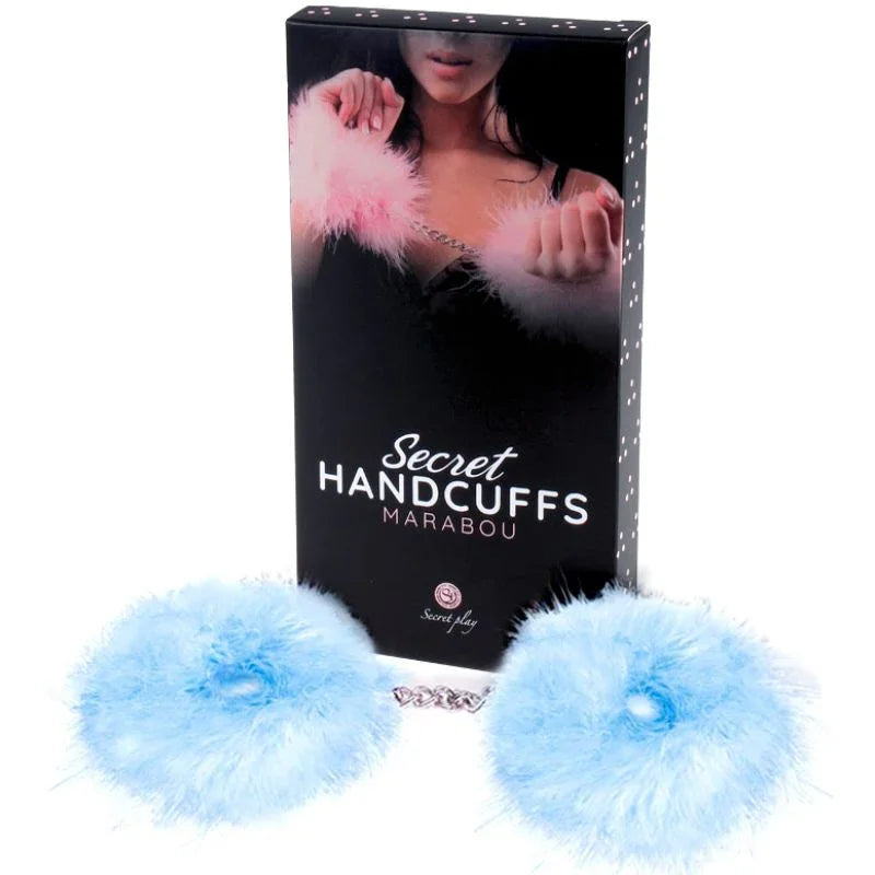 SECRETPLAY - ESPOSAS AZUL MARABOU - Nuvica