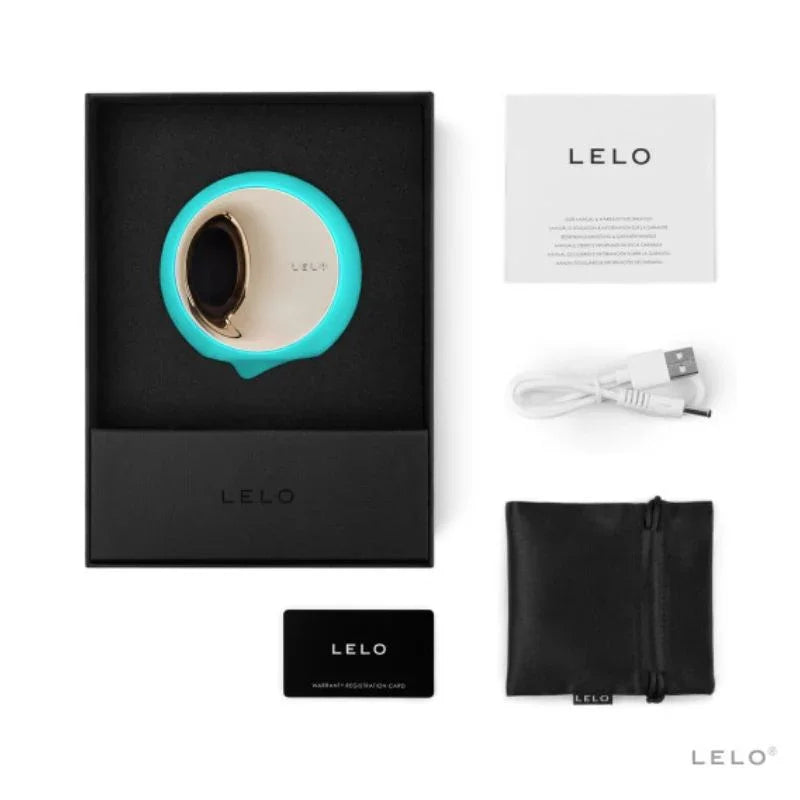 LELO - ORA 3 ESTÍMULADOR SEXO ORAL VERDE AGUA - Nuvica