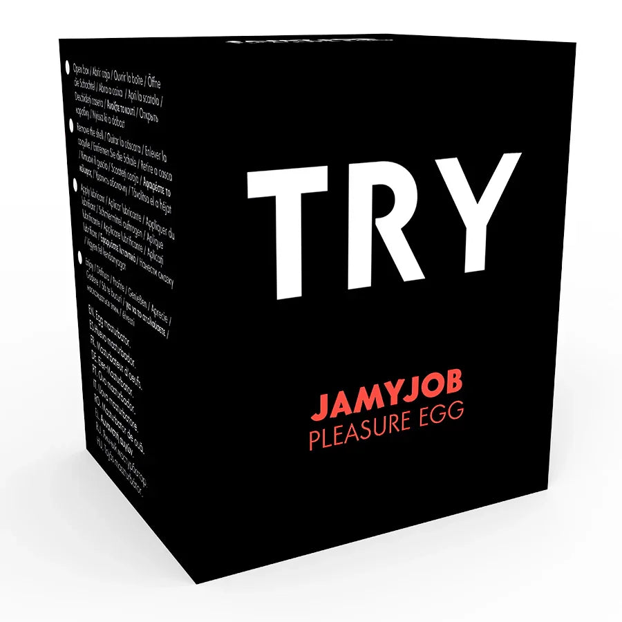 JAMYJOB - HUEVO MASTURBADOR DISCRETO VERSION BLACK TRY - Nuvica