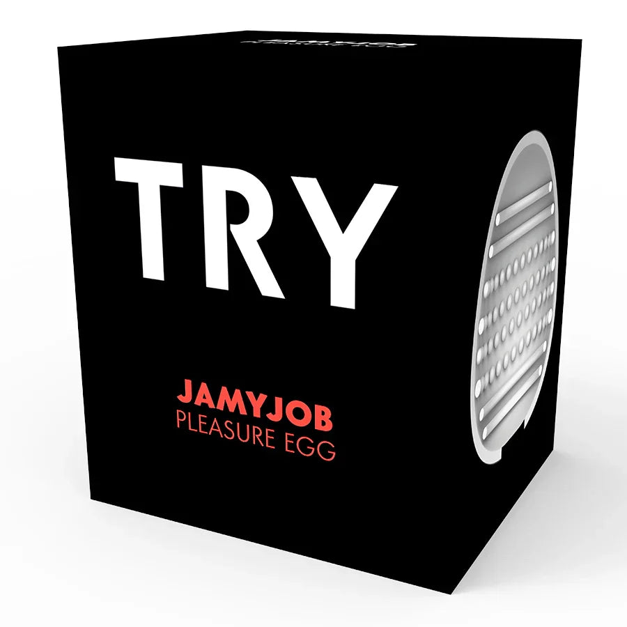 JAMYJOB - HUEVO MASTURBADOR DISCRETO VERSION BLACK TRY - Nuvica