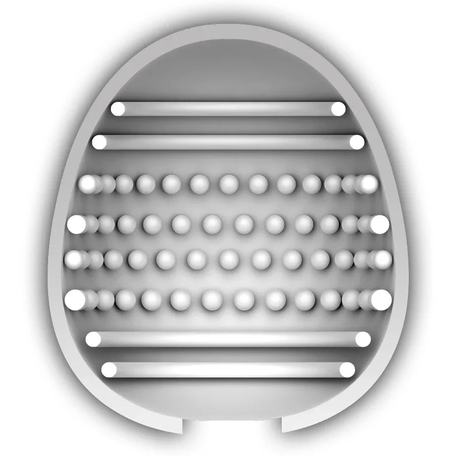 JAMYJOB - HUEVO MASTURBADOR DISCRETO VERSION BLACK TRY - Nuvica