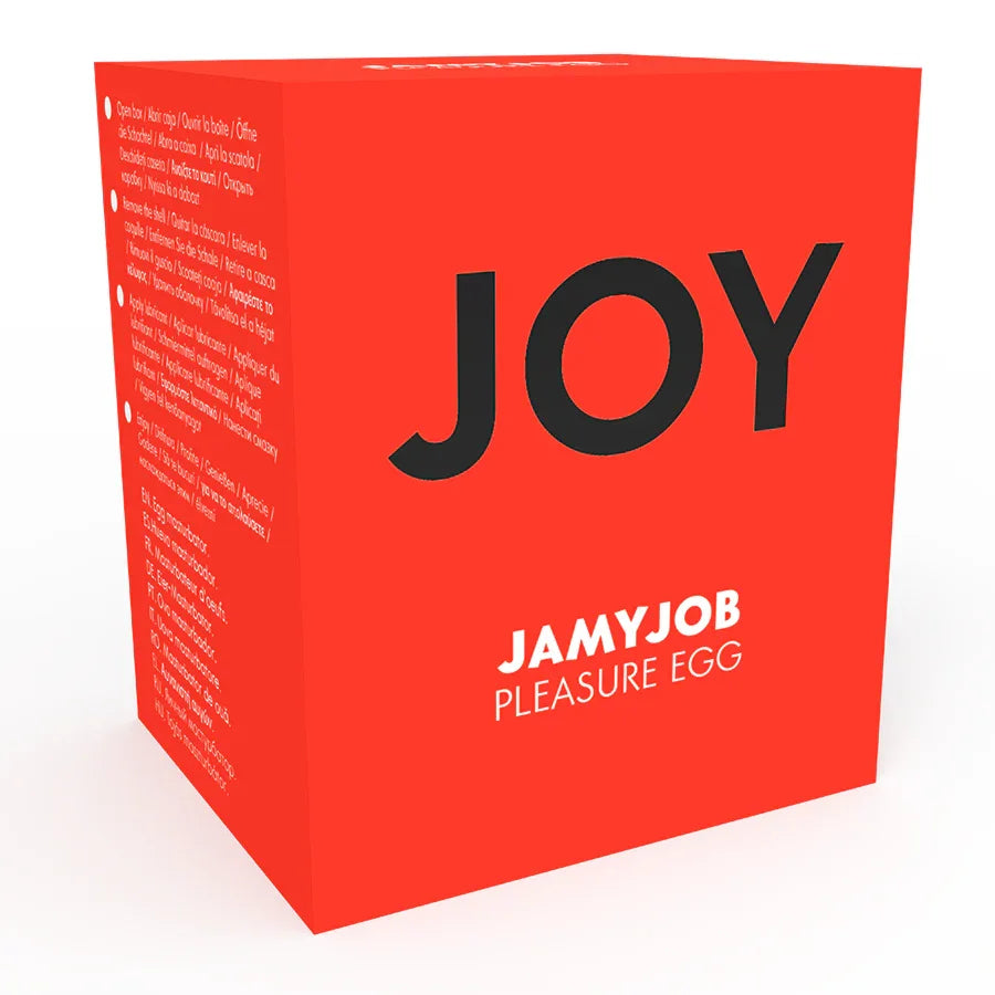 JAMYJOB - HUEVO MASTURBADOR DISCRETO VERSION ROJO JOY - Nuvica