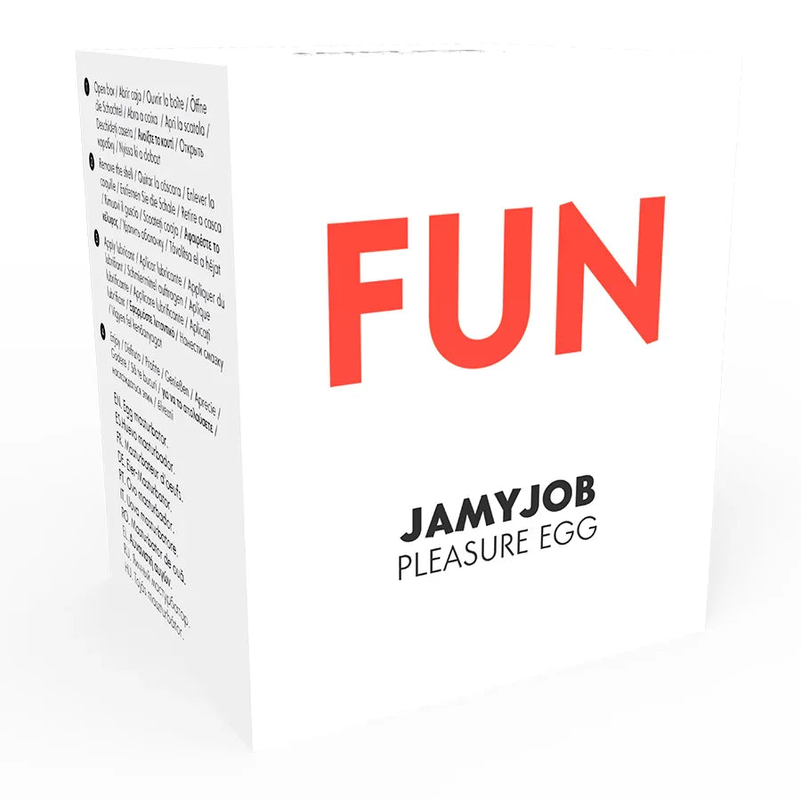 JAMYJOB - HUEVO MASTURBADOR DISCRETO EDICION ROJO FUN - Nuvica