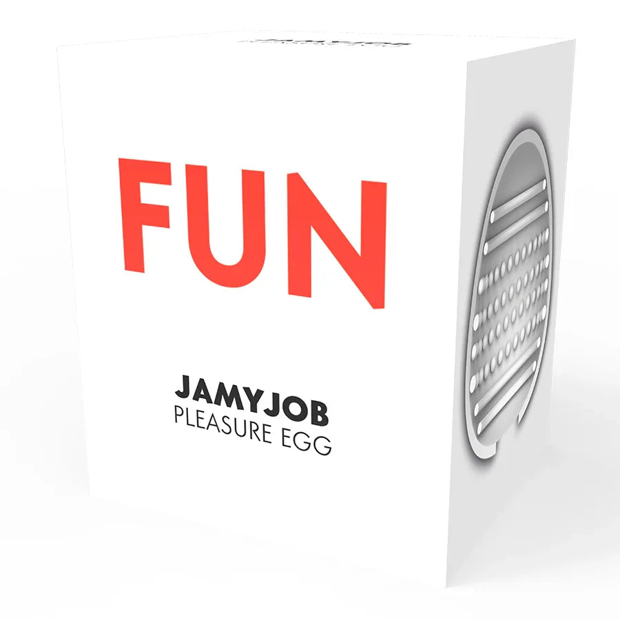 JAMYJOB - HUEVO MASTURBADOR DISCRETO EDICION ROJO FUN - Nuvica