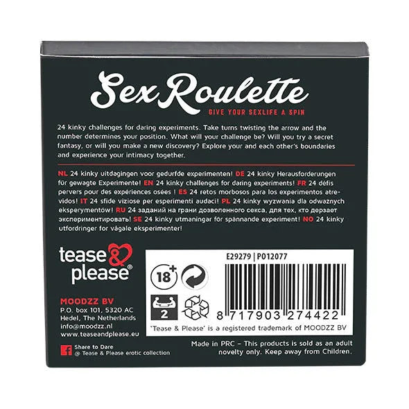 TEASE & PLEASE - SEX ROULETTE KINKY - Nuvica