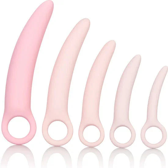 CALEXOTICS - INSPIRE KIT DILATADOR VAGINAL SILICONA 5 PCS - Nuvica