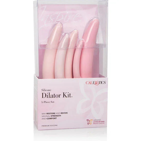 CALEXOTICS - INSPIRE KIT DILATADOR VAGINAL SILICONA 5 PCS - Nuvica