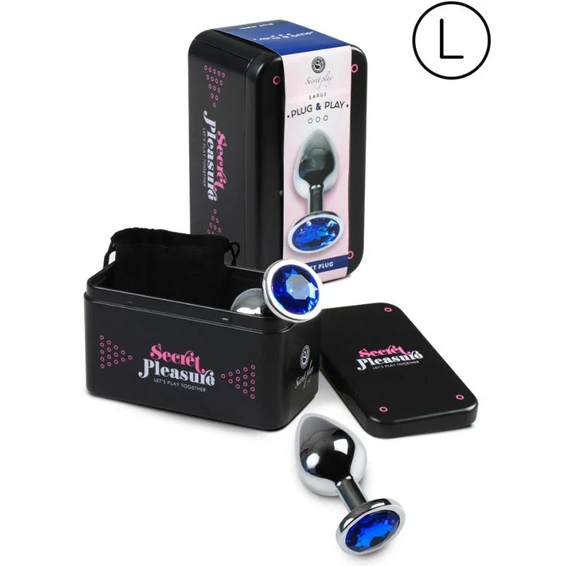 SECRETPLAY - PLUG ANAL AZUL L - Nuvica