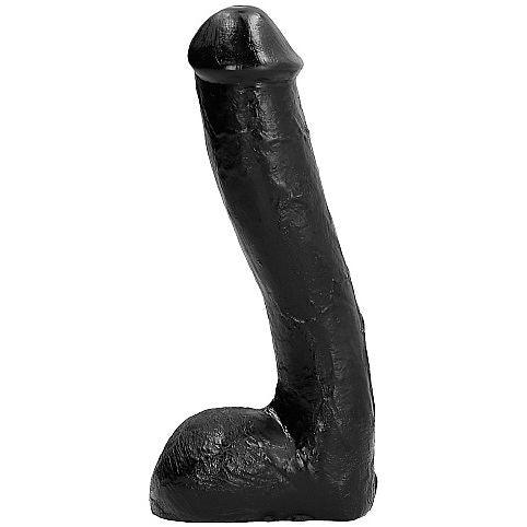 ALL BLACK - PENE REALÍSTICO ANAL 23 CM - Nuvica
