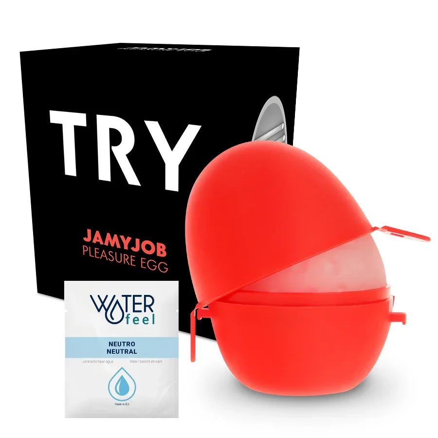 JAMYJOB - HUEVO MASTURBADOR DISCRETO VERSION BLACK TRY - Nuvica