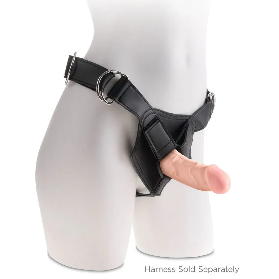 KING COCK - DILDO TRIPLE DENSIDAD 15 CM - Nuvica
