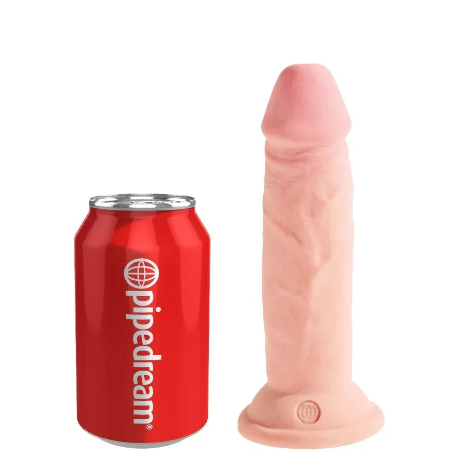 KING COCK - DILDO TRIPLE DENSIDAD 15 CM - Nuvica