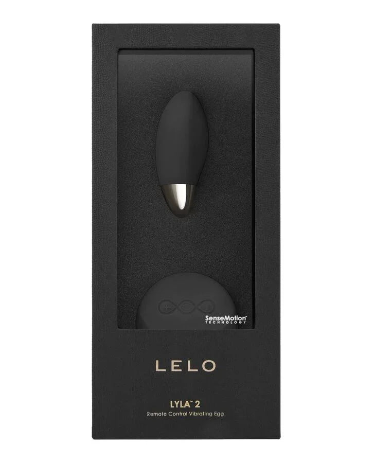 LELO - LYLA 2 INSIGNIA DESIGN EDITION HUEVO-MASAJEADOR NEGRO - Nuvica