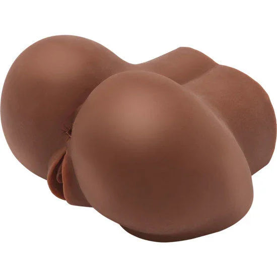 ACT - BIG ASS MASTURBADOR REALISTA CON VIBRADOR MARRÓN - Nuvica