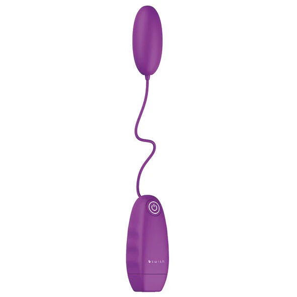 B SWISH - BNAUGHTY CLASSIC VIBRATING BULLET PURPLE - Nuvica