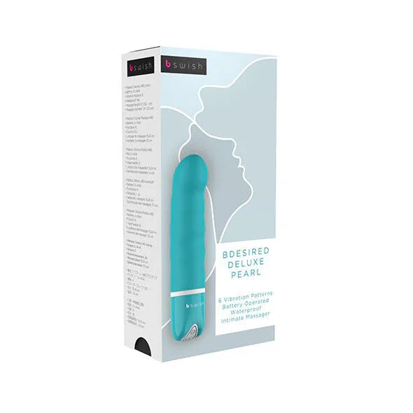B SWISH - BDESIRED DELUXE PEARL VIBRATOR JADE - Nuvica