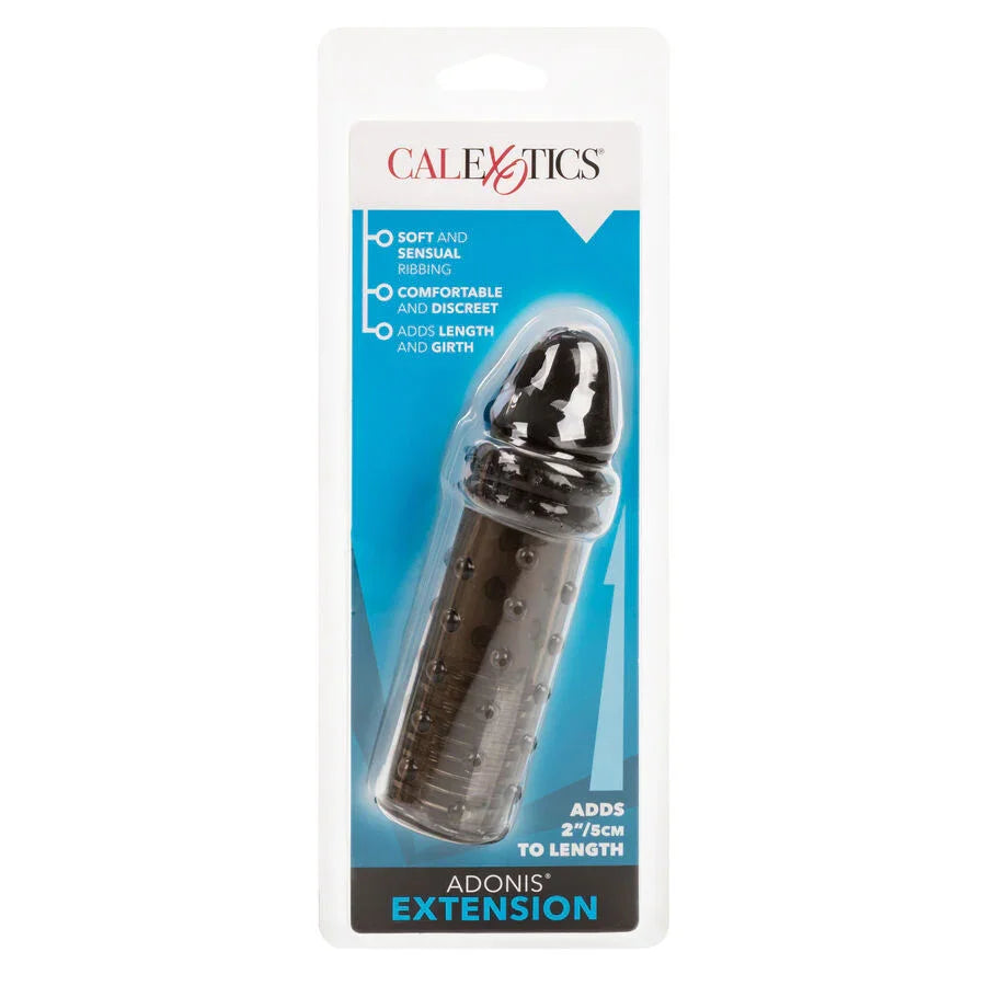 CALEXOTICS - EXTENSION DE SILICONA PARA EL PENE NEGRO - Nuvica