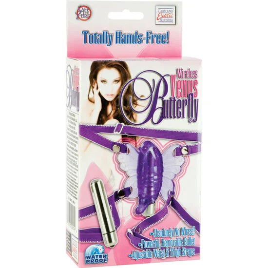 CALEXOTICS - MASAJEADOR DE CLITORIS CON FORMA DE MARIPOSA - Nuvica