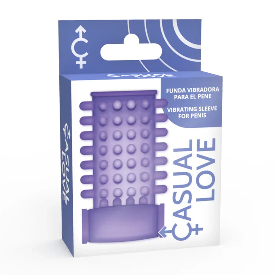 CASUAL LOVE - RING FUNDA PENE VIBRADOR LILA - Nuvica