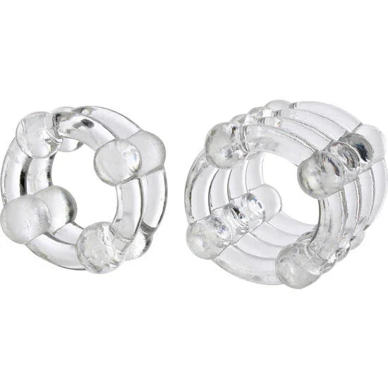 CALEXOTICS - COLT ENHANCER RINGS ANILLOS PARA EL PENE TRANSPARENTES - Nuvica