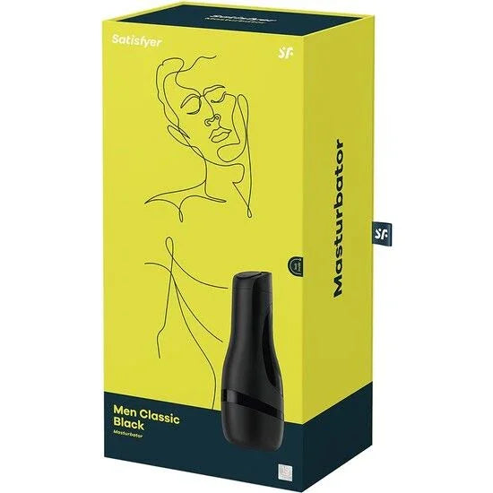 SATISFYER - MASTURBADOR MEN CLASSIC PLATA - Nuvica