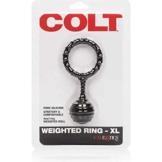 CALEXOTICS - COLT ANILLO SILICONA PENE XL CON PESA - Nuvica