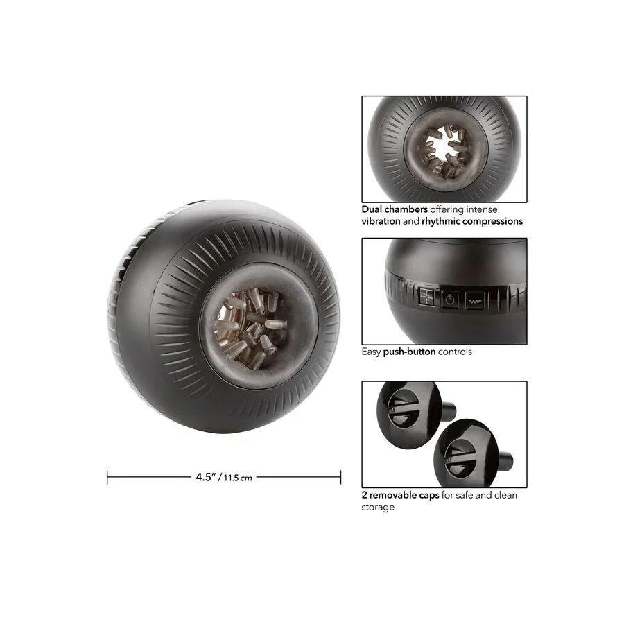 CALEXOTICS - OPTIMUM POWER MASTURBADOR MASCULINO CON VIBRACIÓN - Nuvica