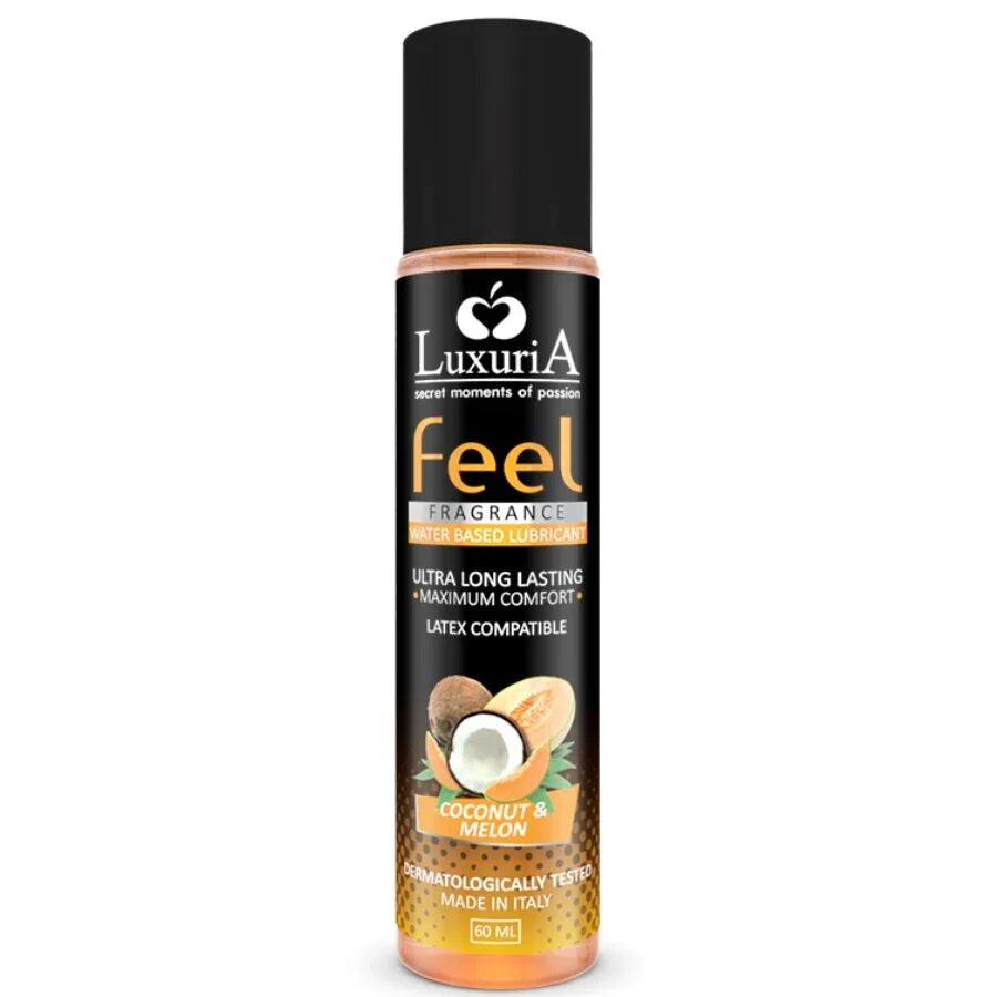 INTIMATELINE - LUXURIA FEEL LUBRICANTE BASE AGUA COCO Y MELON 60 ML - Nuvica