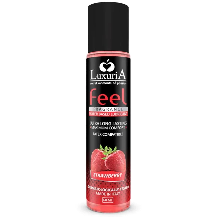 INTIMATELINE - LUXURIA FEEL LUBRICANTE BASE AGUA FRESA 60 ML - Nuvica