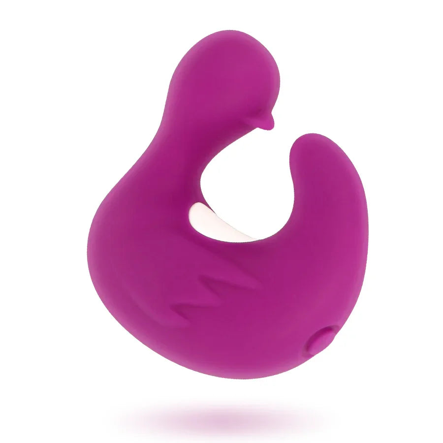 COVERME - DEDAL PATO ESTIMULADOR DE SILICONA RECARGABLE DUCKYMANIA - Nuvica