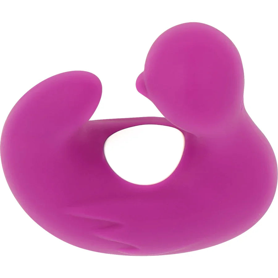 COVERME - DEDAL PATO ESTIMULADOR DE SILICONA RECARGABLE DUCKYMANIA - Nuvica