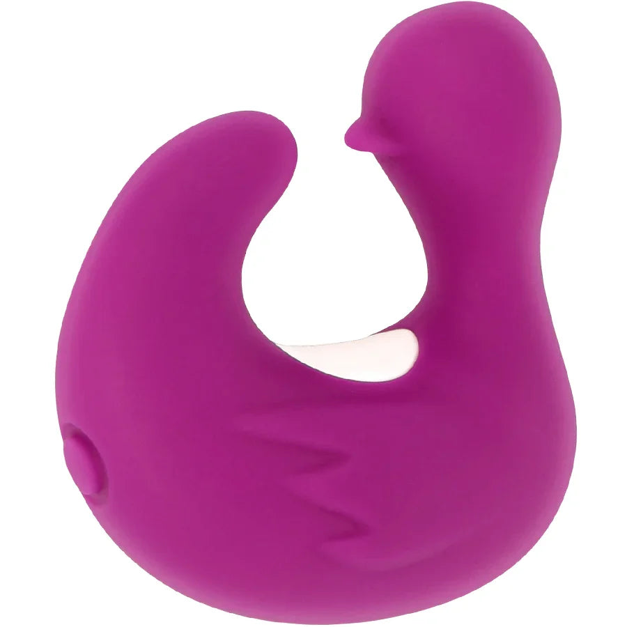 COVERME - DEDAL PATO ESTIMULADOR DE SILICONA RECARGABLE DUCKYMANIA - Nuvica