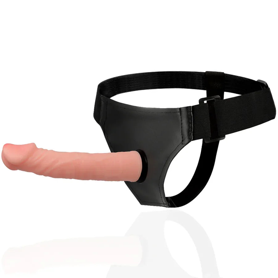 HARNESS ATTRACTION - ARNÉS MELVIN FLESH 19 CM -O- 4 CM - Nuvica