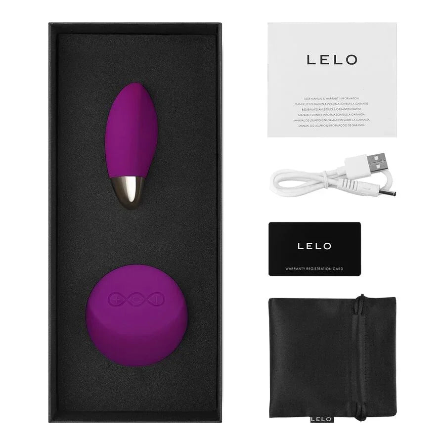 LELO - LYLA 2 INSIGNIA DESIGN EDITION HUEVO-MASAJEADOR MORADO - Nuvica